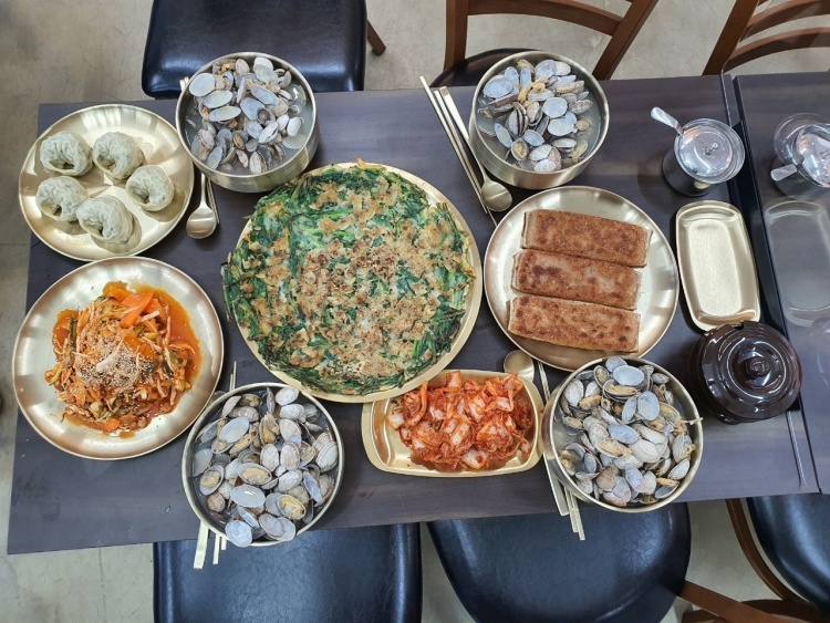 전라도팥바지락칼국수 이미지