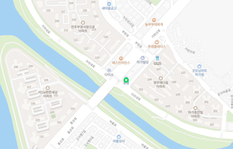 다이소전주하가점 이미지