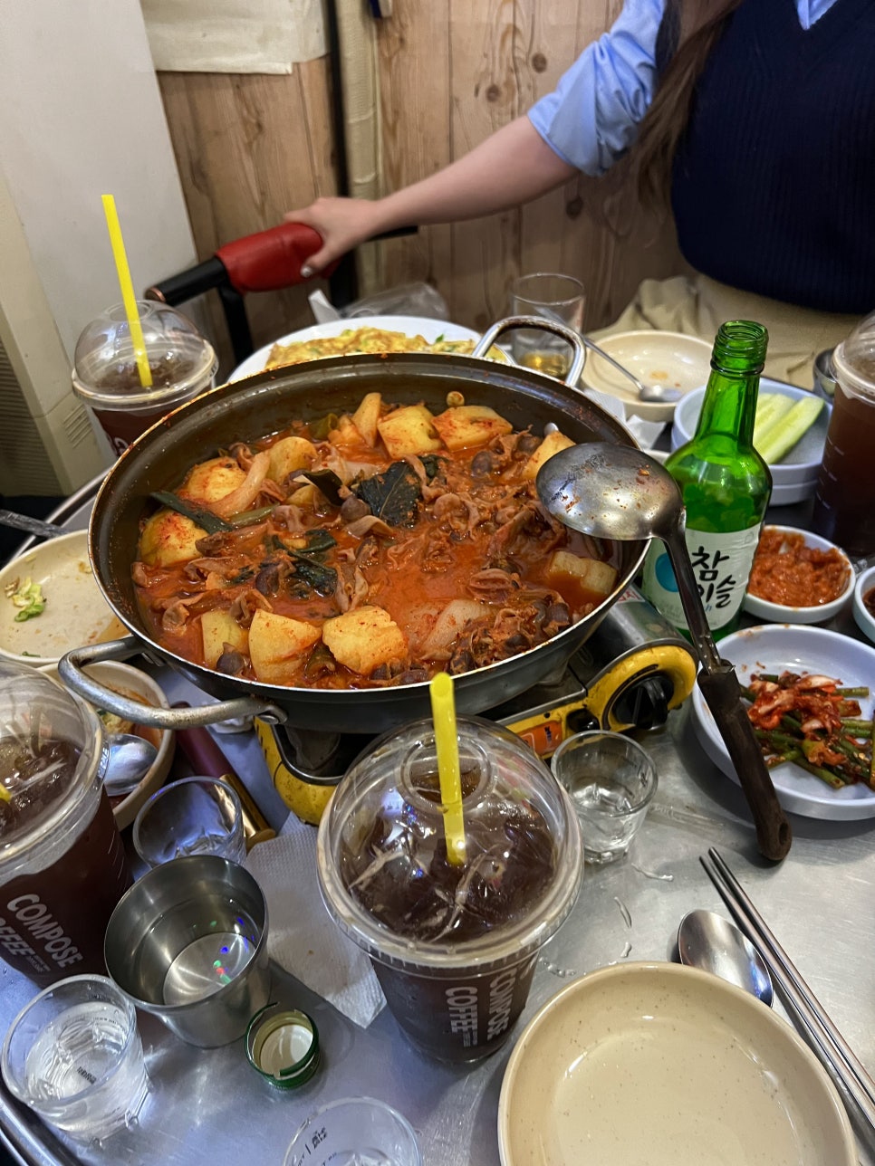 마당뒷고기 오징어보쌈 이미지