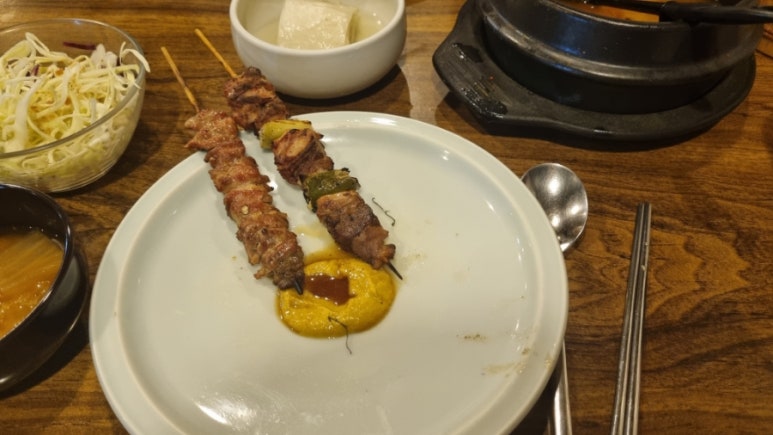 풀코스꼬치구이 이미지