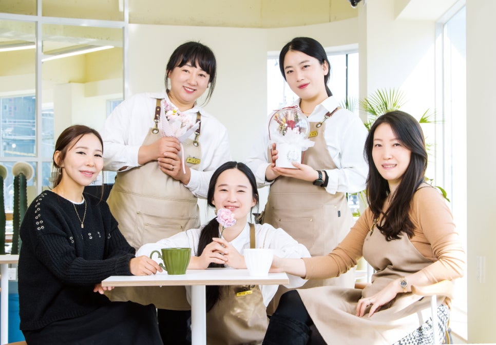 플라워카페활짝 이미지