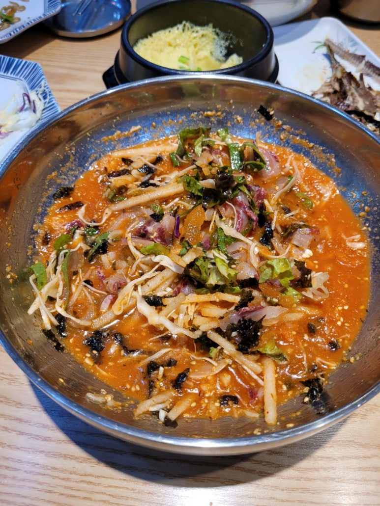 청춘회물회 이미지