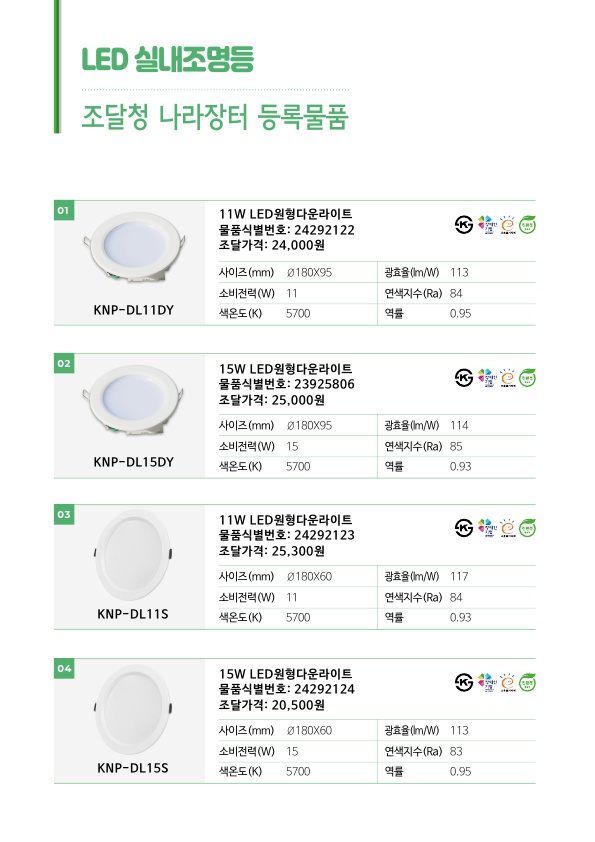 케이앤피 엘이디 이미지