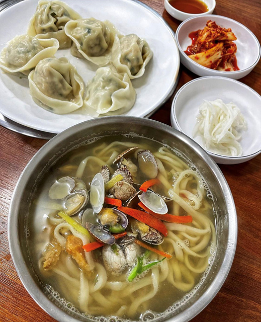 백세칼국수 이미지