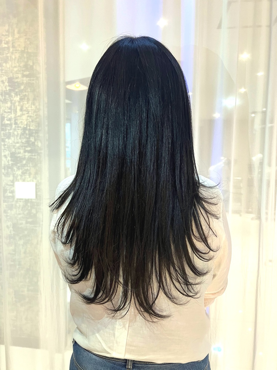 다올 붙임머리 이미지