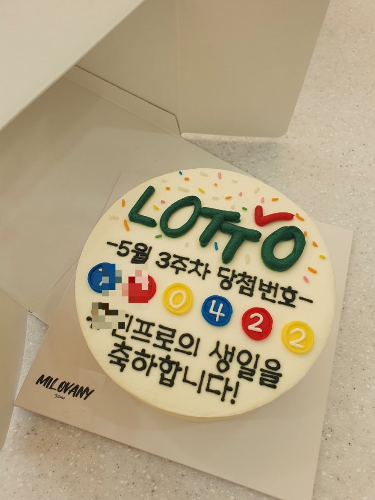 밀로바니케이크 이미지
