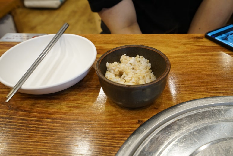 이가네바지락칼국수;보리밥 이미지