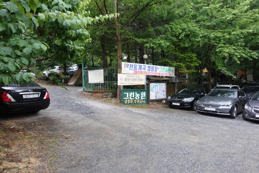 단양천동계곡캠핑장;그린농원 이미지