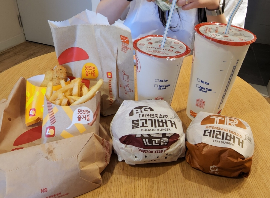 롯데리아 서정점 이미지