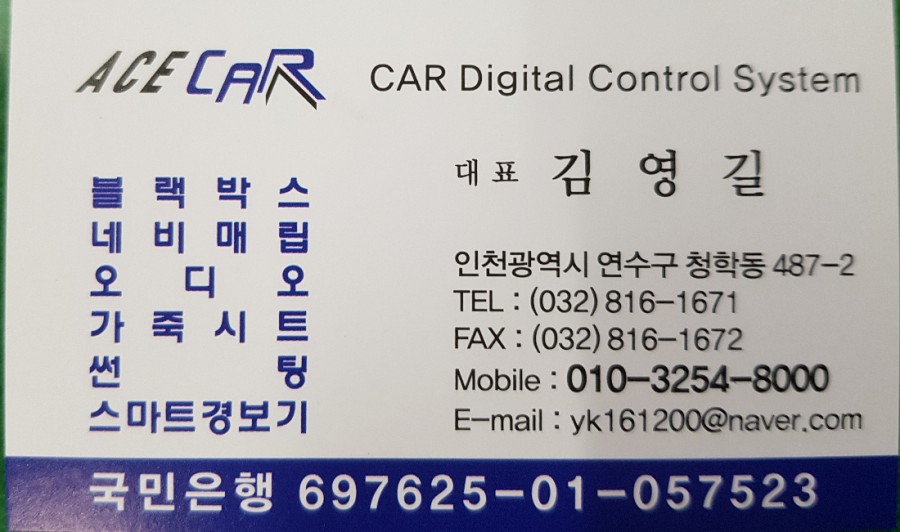에이스자동차용품 이미지