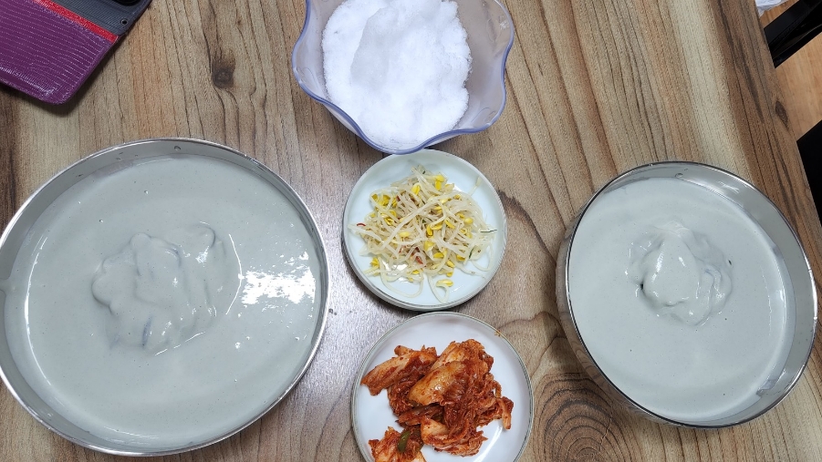 맷돌콩물국수 이미지