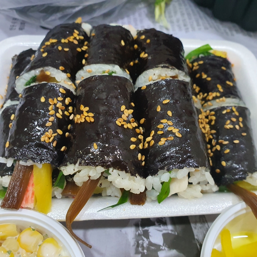 선비꼬마김밥초록 이미지