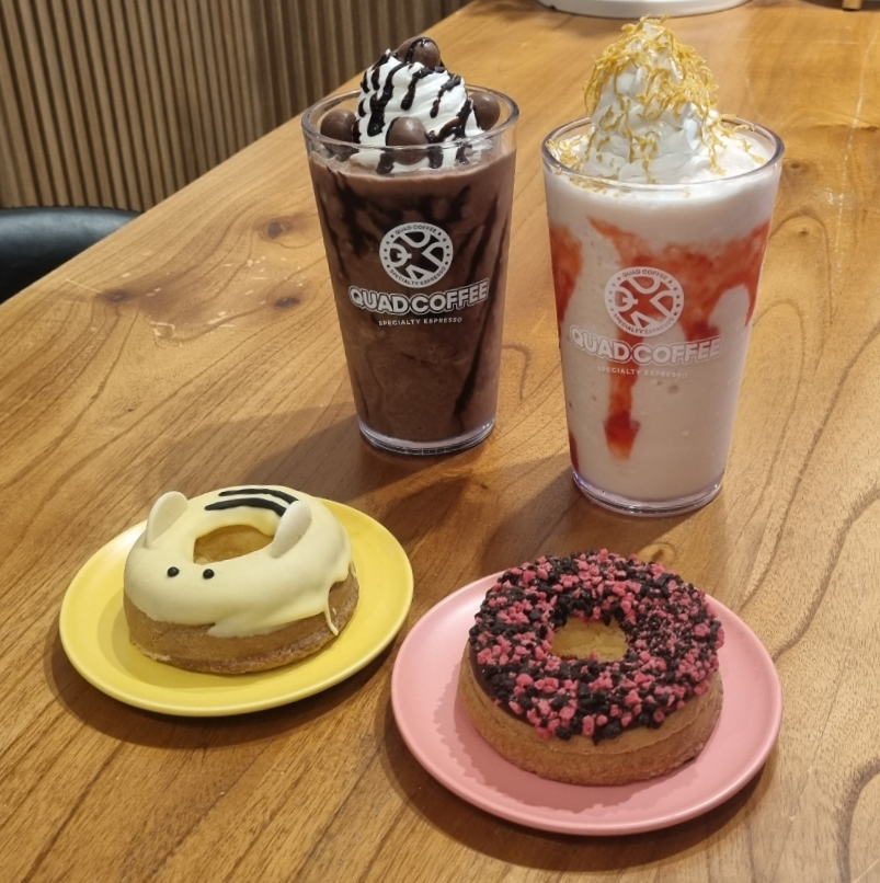 쿼드커피 아이엠도넛 광주상무점 이미지