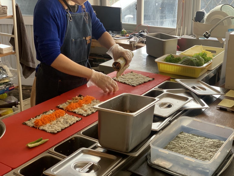 도르르김밥 이미지