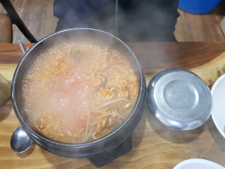 완산골콩나물라면 이미지