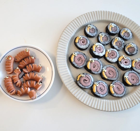 달팽이김밥 이미지