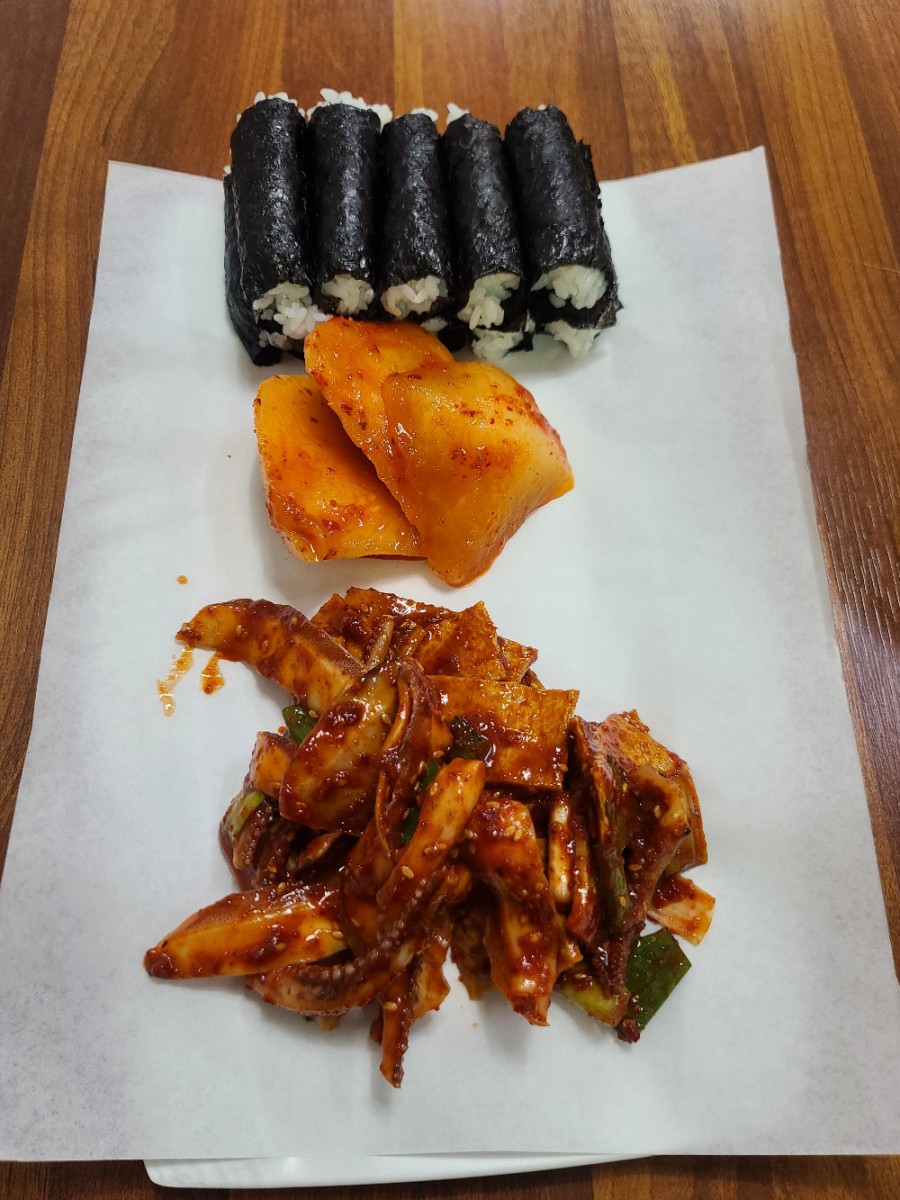 포동충무김밥 이미지