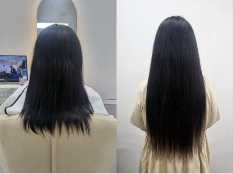 블랑쉬붙임머리 이미지