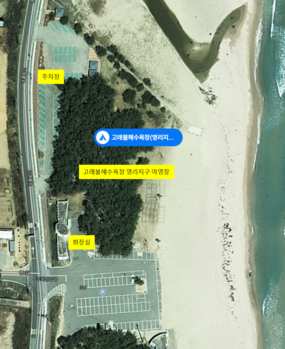 고래불해수욕장(영리지구) 야영장 이미지