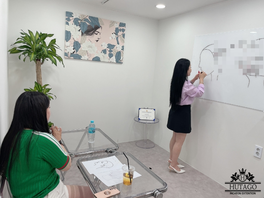 후타고인천붙임머리 이미지