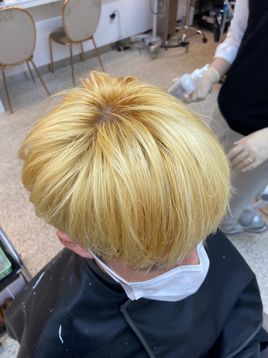 온 헤어 이미지