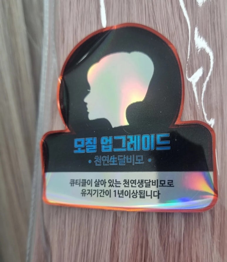 블랑쉬붙임머리 이미지