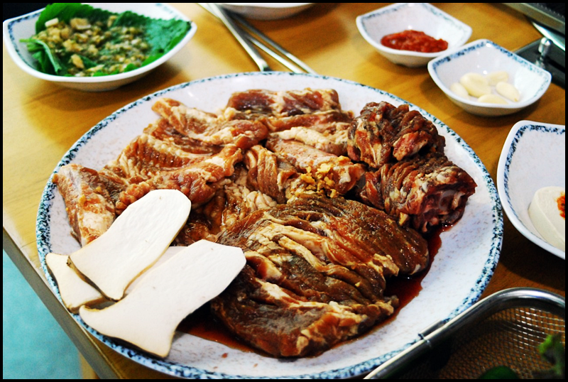 백년갈비 이미지