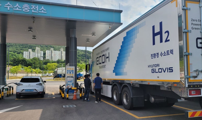 아산 초사 수소충전소 이미지