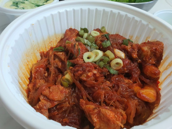 찜한 갈비 이미지