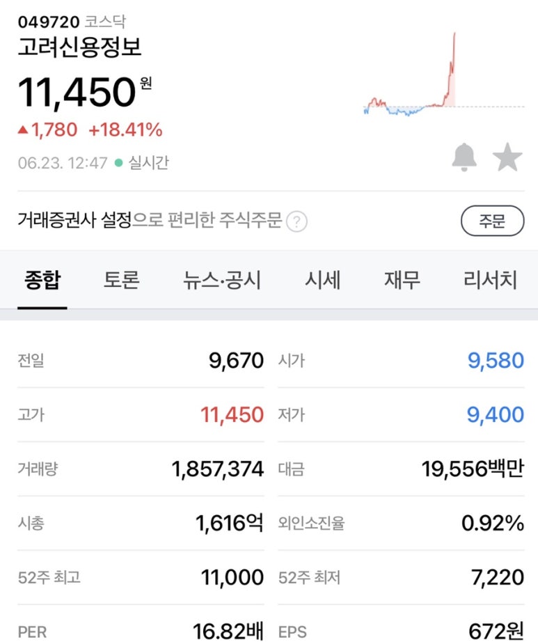 프렌드신용정보 이미지