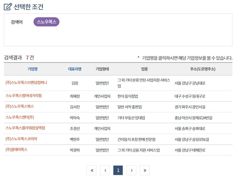 (주)스노우폭스코리아 이미지