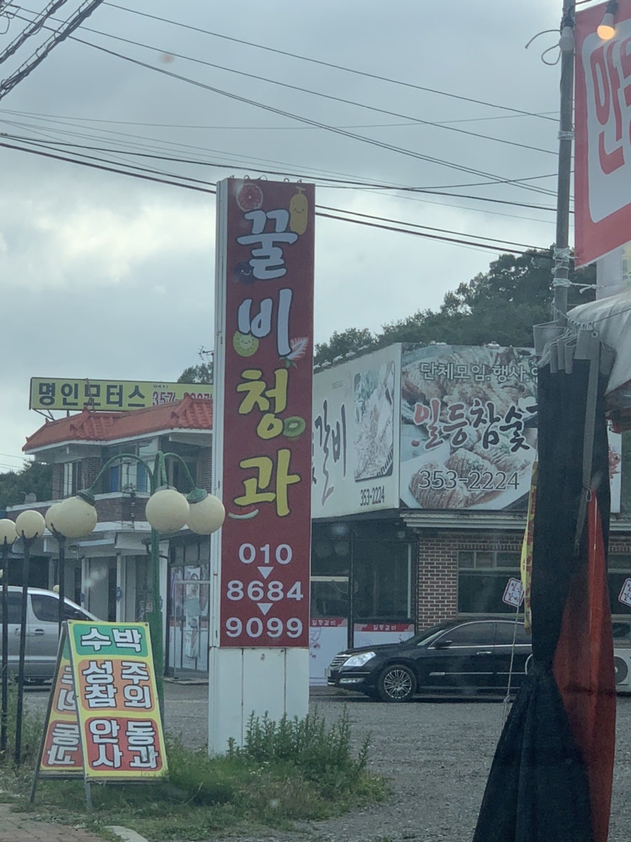 꿀비청과 이미지