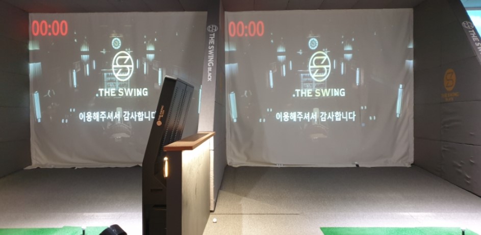 더스윙골프스크린 이미지