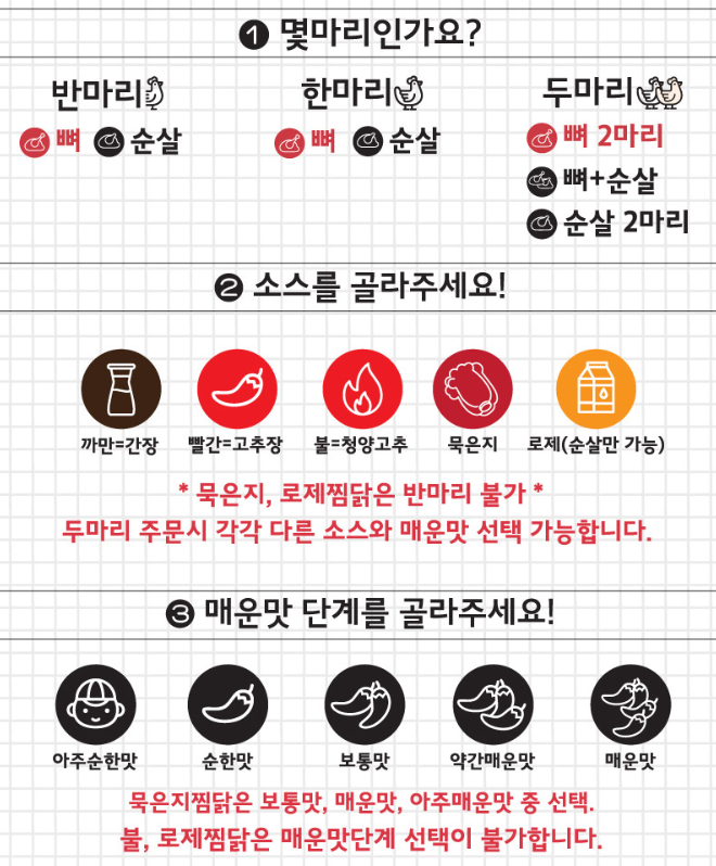 두마리찜닭두찜용인 이미지