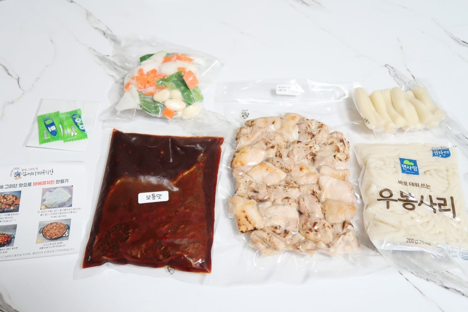 꾸메바베큐치킨 이미지