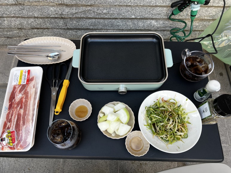 먹거리고기랑 이미지