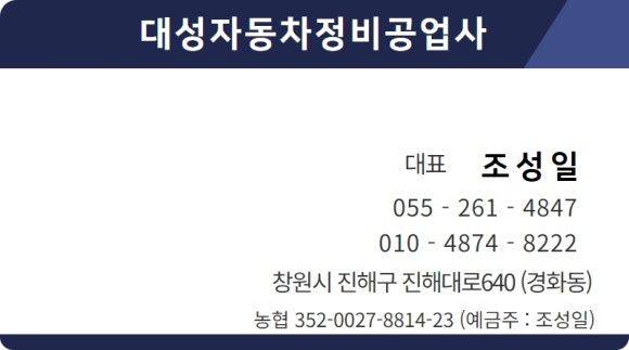대성자동차정비 이미지