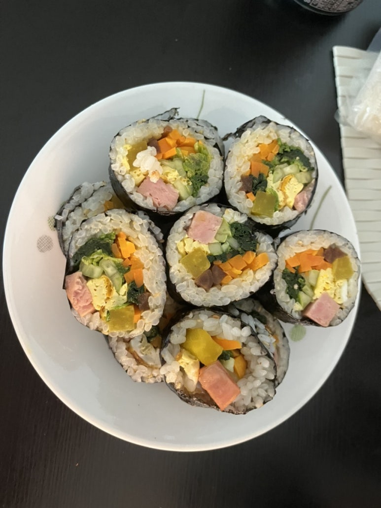 김밥말자 이미지
