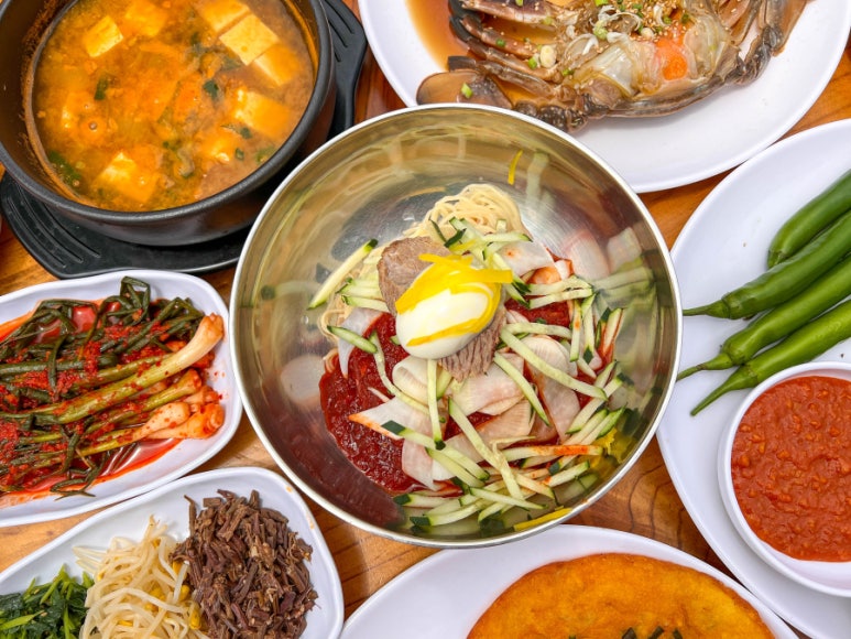 백년가야밀면 이미지