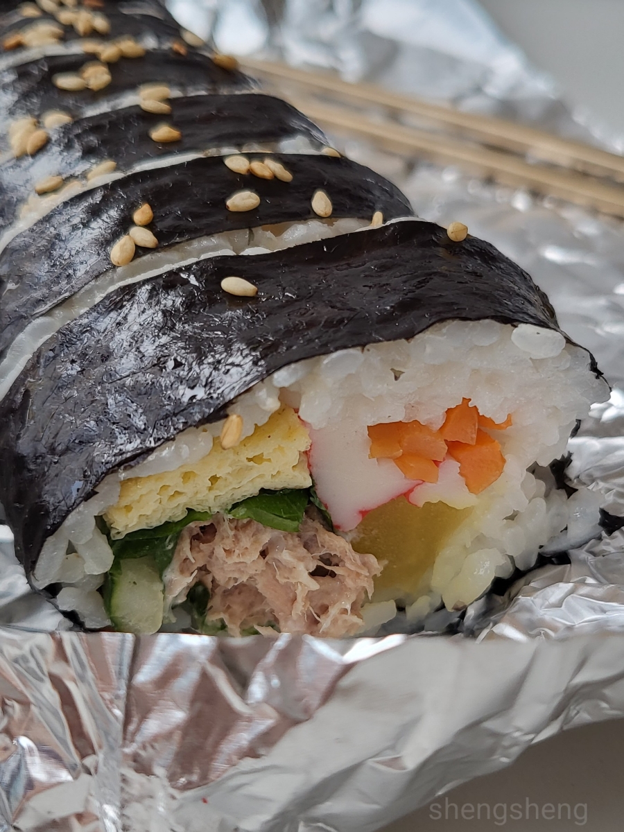 테스김밥 이미지