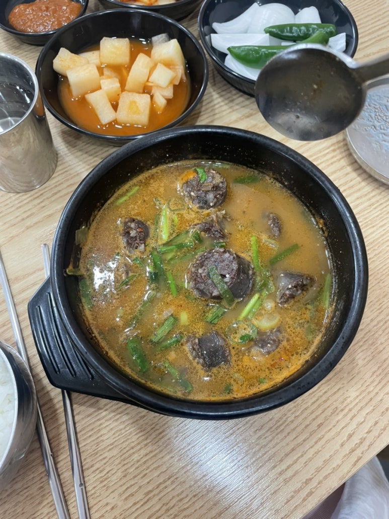 산방흑돼지순대영어교육도시점 이미지