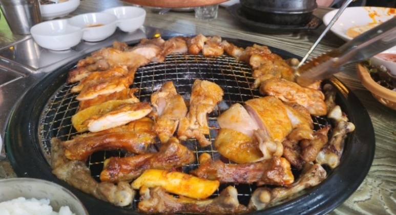용숯불 이미지