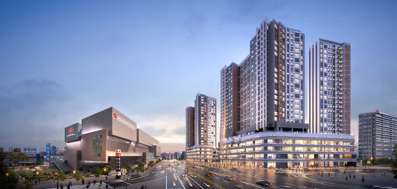 e편한세상 동대구역 센텀스퀘어 현장 이미지