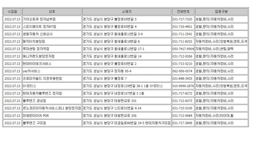 최신카센타 이미지