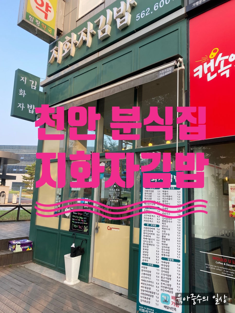 지화자김밥 이미지