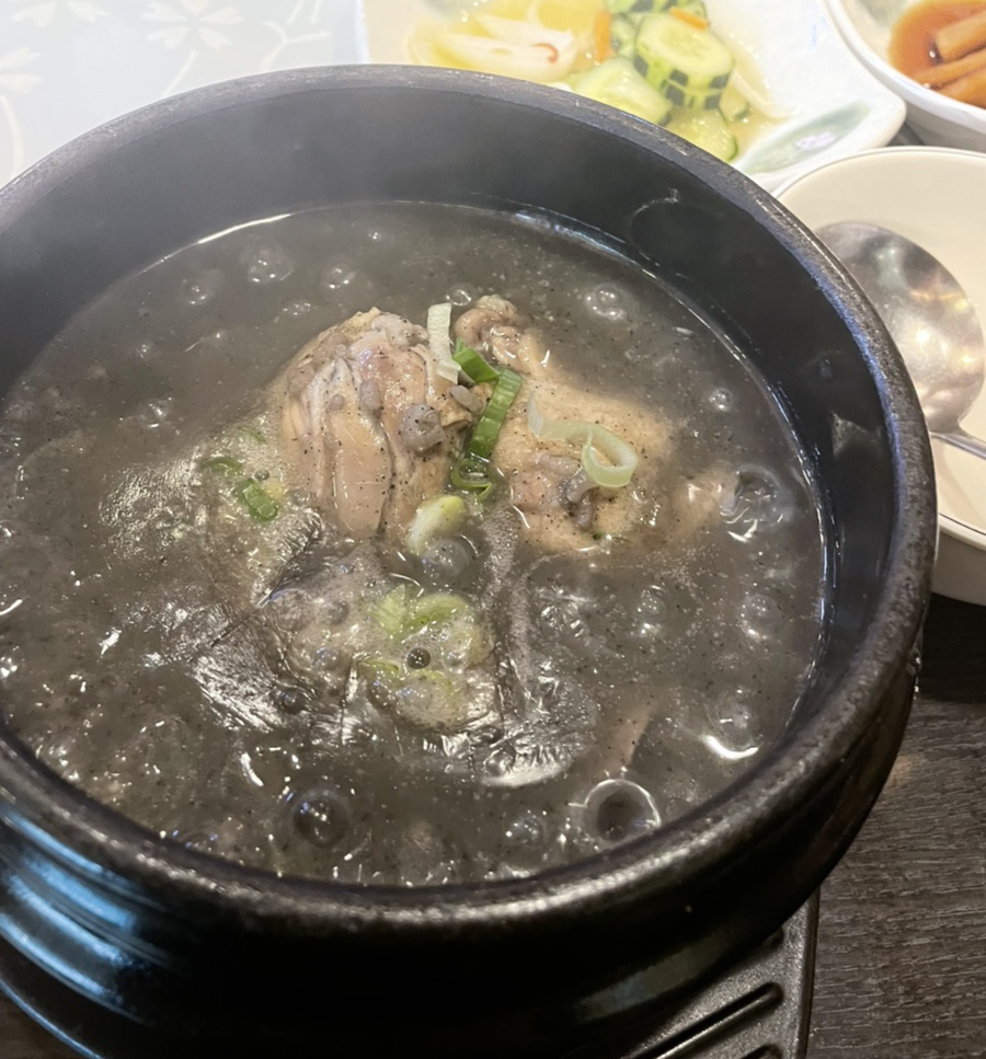 토종가흑임자삼계탕 이미지