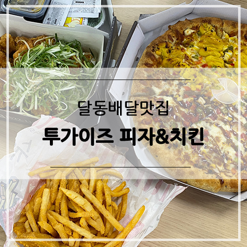 투가이즈피자엔치킨 이미지