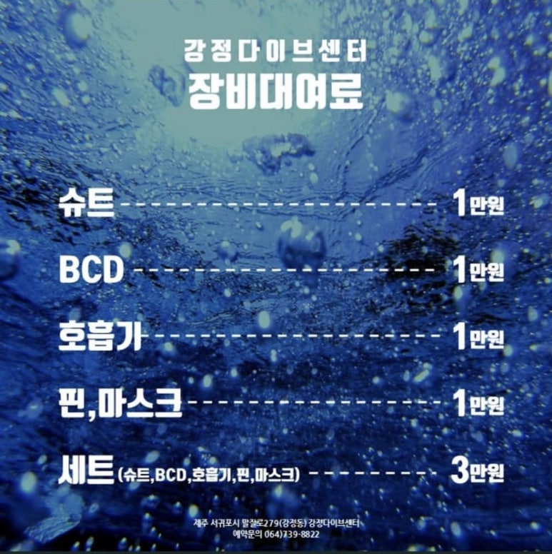 강정다이브센터 이미지