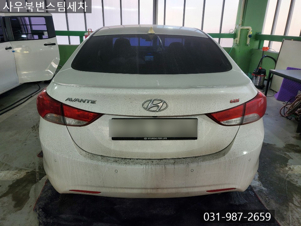 사우북변스팀세차 이미지