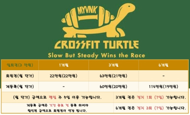 크로스핏터틀 이미지